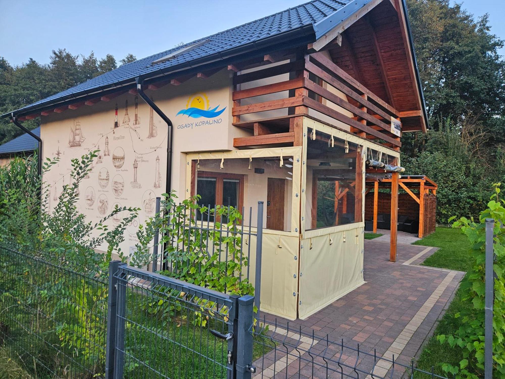 Osada Cztery Pory Roku - Dom Jesien Villa Kopalino Kültér fotó